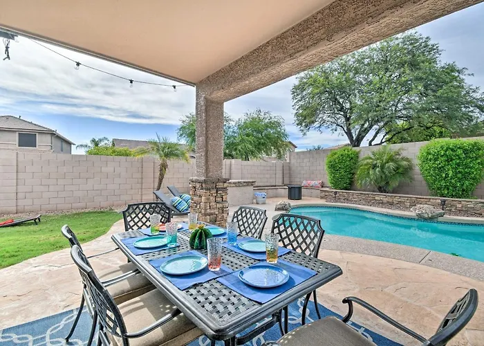 Patio & Fire Pit: Family Retreat In Cave Creek! * Cave Creek